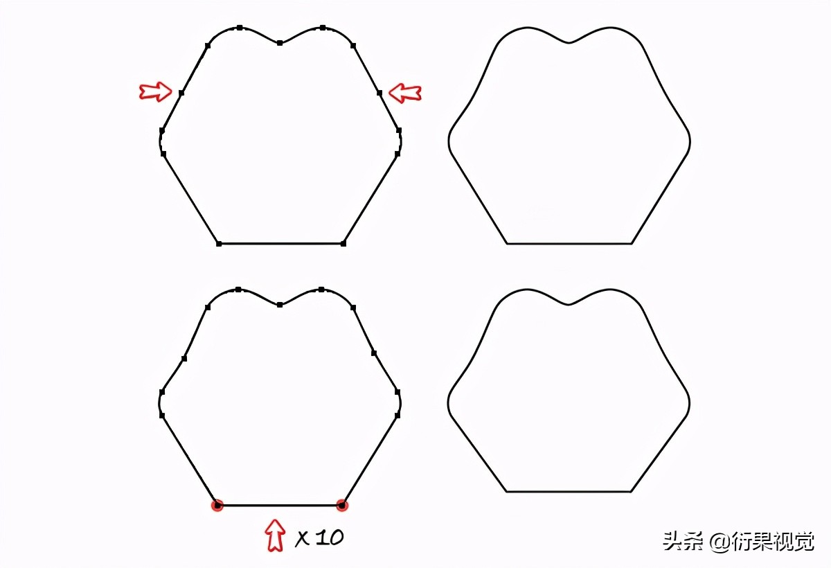 AI軟件教程，繪制卡通圖形操作步驟