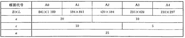 各圖紙尺寸大?。▓D紙幅面和格式）(6)